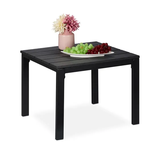 Wetterfester Beistelltisch für Balkon und Terrasse von Relaxdays