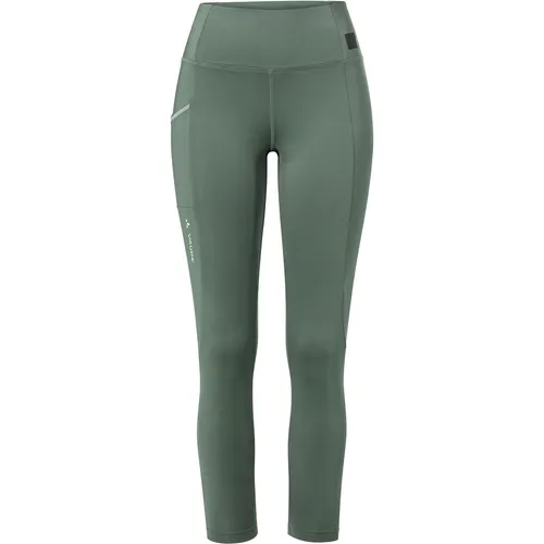 VAUDE Damen Tight Wo Essential Tights - Leggings & Tights aus recyceltem Material, extrem elastisch für maximale Bewegungsfreiheit und Tragekomfort, ideal für Outdoor-Aktivitäten und mit Lichtschutzfaktor 50+