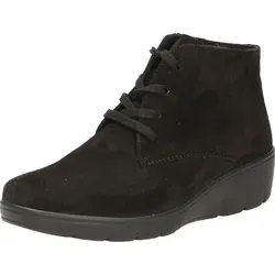 Semler Judith Damen Stiefeletten Schwarz 36 1/3 EU - Wanderschuhe mit klassischem Schnitt und bequemem Fußbett, ideal für Einlagen und lange Wanderungen.