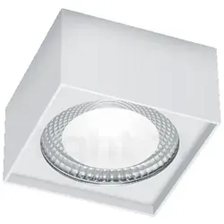 Helestra Kantiger LED Deckenstrahler KARI in mattem Weiß von Helestra