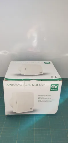 Vortice 4CAJAS20W2 Mex 100 Badlüfter - Hocheffizienter Badlüfter mit leicht abnehmbarer Frontplatte, ideal für leisen Betrieb und optimierten Luftfluss. Kompakt und UV-beständig für langlebige Nutzung.