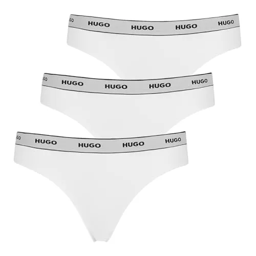 HUGO String TRIPLET THONG mit Logo-Bund von HUGO BOSS