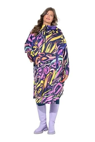 Produktbild Laurasøn Funktions-Regencape, Unisex, Print, Kapuze Curry