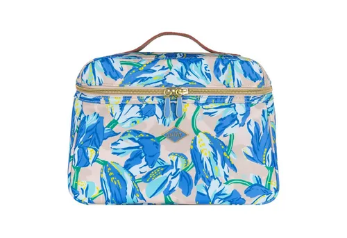 Oilily Kosmetiktasche Coco - Stilvoll und Praktisch - Kosmetiktasche mit geräumigem Hauptfach und vielen Fächern, ideal für Reisen oder den Alltag. Hergestellt aus nachhaltigem Material, abwaschbar und standfest.