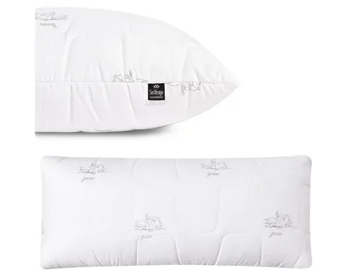 SEI Design Kopfkissen 40x80 cm – Luxuriöses Mikrofaserkissen für Seitenschläfer - Erleben Sie höchsten Schlafkomfort mit dem SEI Design Kopfkissen. Die hochwertige Mikrofaser-Füllung und der gesteppten Bezug passen sich ideal an Ihre Schlafposition an. Allergikerfreundlich und pflegeleicht.