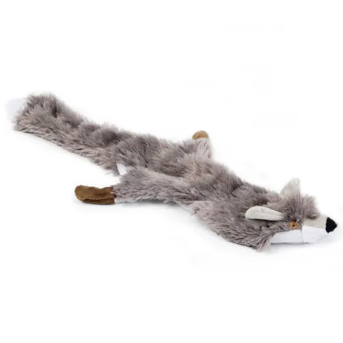 Karlie Plüsch-Hundespielzeug Flatinos Fuchs Spielzeug mit Squeaker Kuscheltier