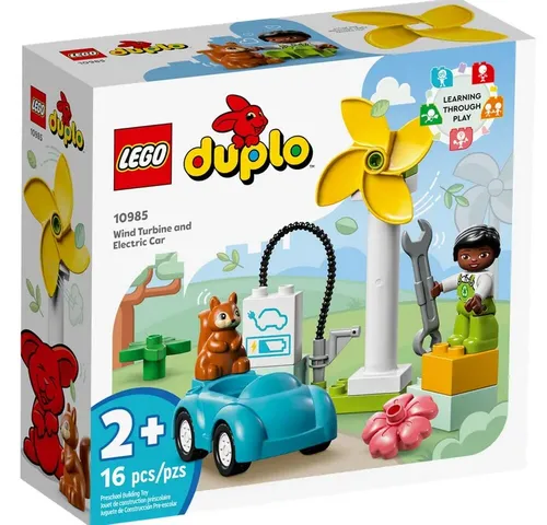 LEGO DUPLO Town Windrad und Elektroauto von LEGO