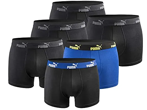 PUMA Herren Boxershort Limited Statement Edition 6er Pack in blau von PUMA