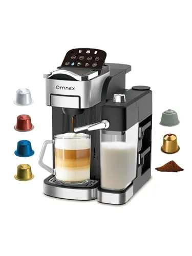 Omnex Ox-Pro2 Kapsel- und gemahlene Kaffee-Espressomaschine von Omnex