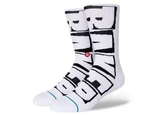 Stance Socken Baker  für Herren in Weiss in Large (43-47) in weiß von Stance