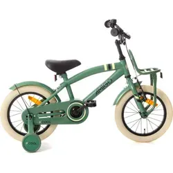 AMIGO Kinderfahrräder Jungen 2Cool 14 Zoll Jungen Rücktrittbremse Grün - Grün