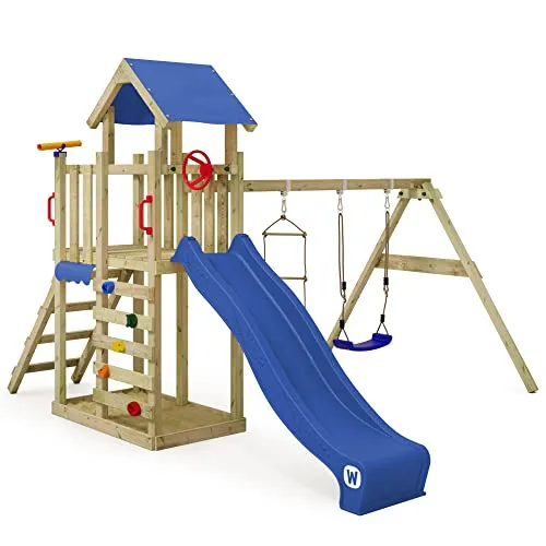 Produktbild Wickey Spielturm Klettergerüst MultiFlyer Light mit Schaukel und Rutsche