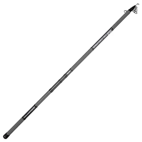 Spro Rute Stellfisch 5500 5,50m - Hochwertige Stellfischrute zum Angeln - Angelruten für Raubfische, 6-teilig mit einer Transportlänge von nur 1,32m. Leicht und handlich, ideal für komfortables Angeln vom Ufer.
