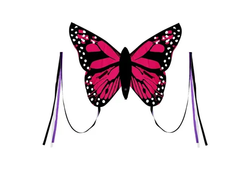 Wolkenstürmer Flug-Drache Bella Butterfly (pink) von Wolkenstürmer