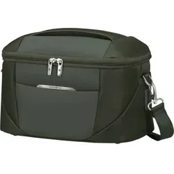 Samsonite Kosmetikkoffer RE-LITE - Grüner Kosmetikbeutel - Reisetaschen - Nachhaltiger Kosmetikbeutel aus 100% recyceltem PET-Polyester mit abnehmbarem Schulterriemen und praktischem Trolley-Aufsteck-System.