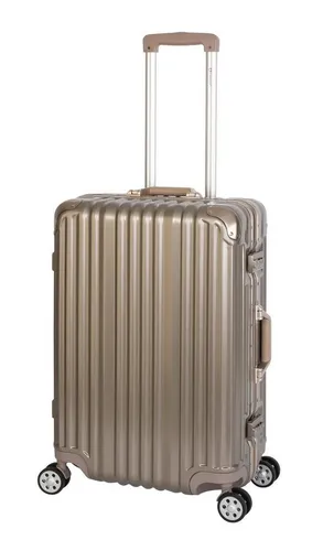 Travelhouse Hartschalen-Trolley London, 4 Rollen in gold von Travelhouse