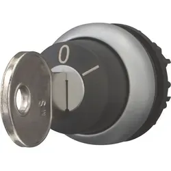 Eaton 111781 Schlüsseltaste, 2 Stellungen, rastend - Praktische Schlüsseltaste mit 2 rastenden Stellungen, ideal für sichere Anwendungen im Haushalt oder Gewerbe.
