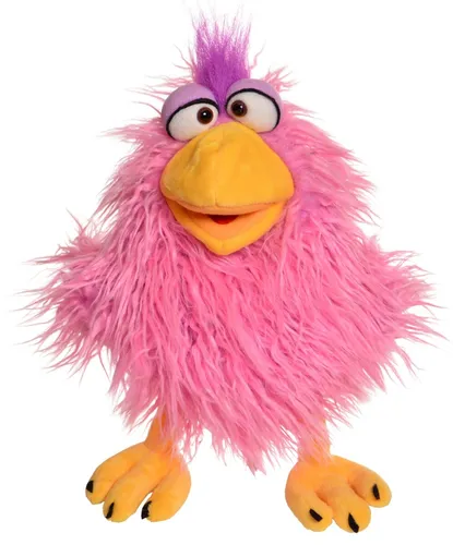 LIVING PUPPETS® Handspielpuppe Prädarike Piepspatz W878 - Puppen & Spielsets, hochwertige Handpuppe aus divers Materialien, ideal für kreatives Spielen und Geschichtenerzählen.