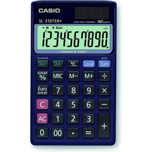 CASIO Taschenrechner Blau von CASIO