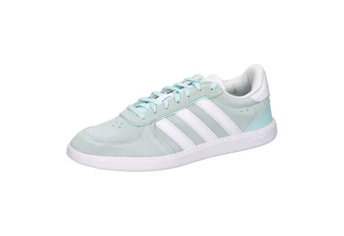 adidas Damen Sneaker BREAKNET SLEEK - Stylische adidas Damen Sneaker BREAKNET SLEEK mit minimalistischen Design. Die perforierten Details sorgen für ein angenehmes Tragegefühl, während die Gummiaußensohle perfekten Halt bietet. Ideal für jeden Alltag!