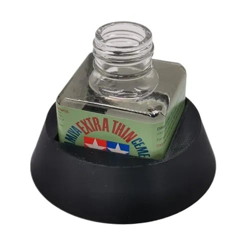 HobbyHold Kleberhalter für Tamiya-Modellbaukleber – Perfekt für Modellbauer - Stabiler Kleberhalter - Warhammer & Miniaturenmalerei - Modell Farbregal Organizer - Organizer For Hobbyzone Kleber