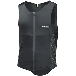 Held Nagato Protektorenweste 2XL für Männer, schwarz - Robuste Protektorenweste mit mehrlagigem Rückenprotektor aus adaptivem Schaum. Atmungsaktives Mesh-Gewebe sorgt für hohen Tragekomfort beim Motorradfahren.