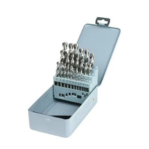 GSR Spiralbohrer Set 25-teilig, HSS-G Metallbohrer