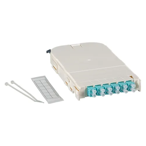 EFB-Elektronik FTTH Moduleinschub für FTTH-BGT,12 Port LC mit OM4 Keramik Kupplungen Hersteller: EFB Elektronik (FTTH-MODUL-LCOM4)