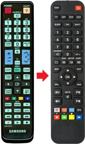 Fernbedienung passend für SAMSUNG BN5901037A