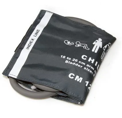 CareforYou Große Manschette für Blutdruckmessgerät, 18–26 cm, Kindermanschette)