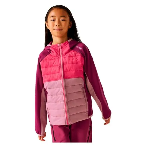 Regatta Kielder IX Hybrid-Jacke für Kinder - Funktionsjacken mit Extol-Stretch-Einsätzen und Warmloft-Isolierung, ideal für Outdoor-Abenteuer bei wechselhaftem Wetter.