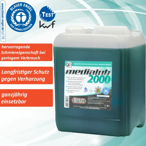 Liter Bio Kettenöl KETTLITZ-Medialub 2000 