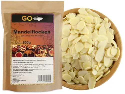 0,6kg Mandelblättchen - GOmigo 600g