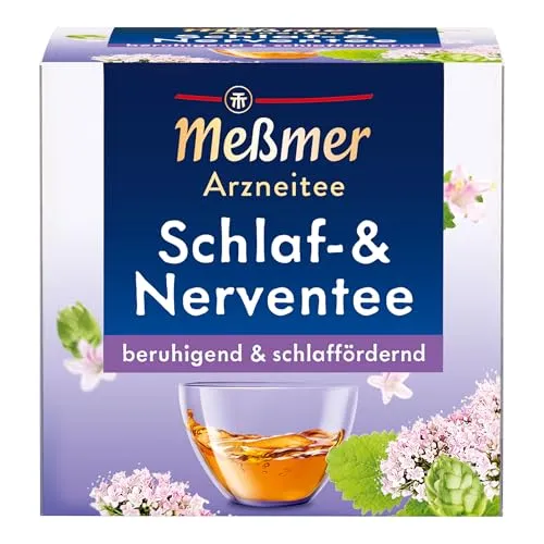 Meßmer Schlaf- & Nerventee | Beruhigende Teemischung für Entspannung