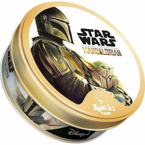 Zygomatic – Dobble – Star-Wars-The-Mandalorian, Gesellschaftsspiel, ab 6 Jahren, 2-8 Spieler, 15 Minuten