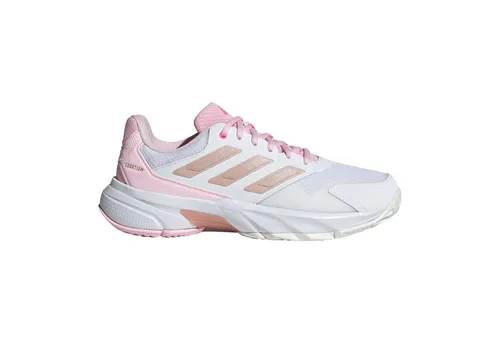 adidas Damen Courtjam Control 3 Tennis Shoes - Tennisschuhe mit atmungsaktivem Obermaterial und Bounce Zwischensohle für optimalen Komfort, ideal für Wettkämpfe und Training. Besteht zu mindestens 20 % aus recycelten Materialien.