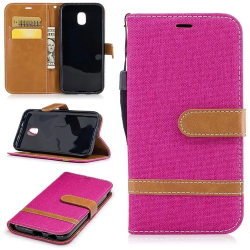 Handyhülle Schutz Case für Samsung Galaxy J5 (2017) Cover Tasche Wallet Etui