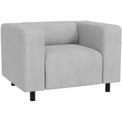 S-STYLE Sessel Oskar – Grau, Modernes Design - Der S-STYLE Sessel Oskar überzeugt durch modernes Design und hochwertige Materialien. Maße: B: 95 cm, H: 65 cm. Frei im Raum stellbar für flexible Einrichtung. Jetzt 10€ Willkommens-Gutschein bei Newsletter-Anmeldung sichern!