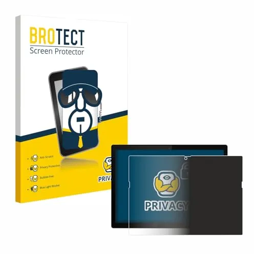 BROTECT Anti-Spy Blickschutzfolie für Lenovo ThinkPad X12 Detachable Gen 1 Privacy Screen Protector [Displayschutz, Sichtschutz, Blaulichtfilter]