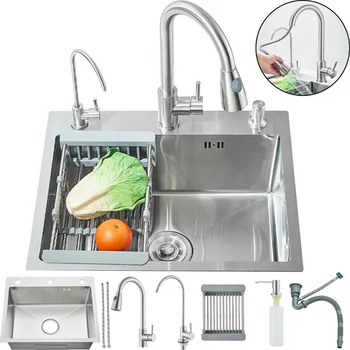 Premium Duschset mit Regendusche und Handbrause - Duschbrausen & -köpfe: Modernes Duschpaneel mit 3 Strahlarten, korrosionsbeständig und selbstreinigend für ein luxuriöses Duscherlebnis.