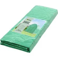 Furnicato Gewächshausfolie 4 x 2 m - Wasserdicht mit Tür und UV-Schutz - Ideal für Hobbygärtner! Diese wasserdichte Gewächshausfolie schützt Ihre Pflanzen das ganze Jahr über und bietet eine einfache Montage mit 8 Fenstern für optimale Belüftung.