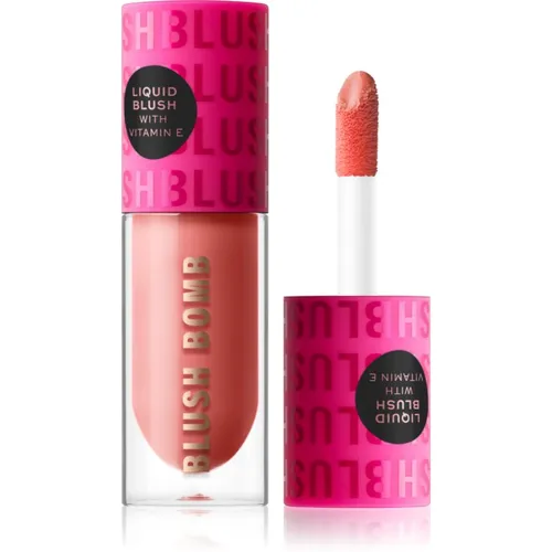 Makeup Revolution Blush Bomb Creme-Rouge Farbton Glam Orange 4,6 ml