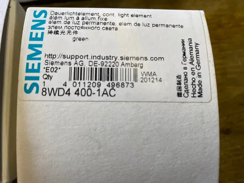 Produktbild Siemens Signalsäule 12-240V AC/DC grün 8WD4400-1AC