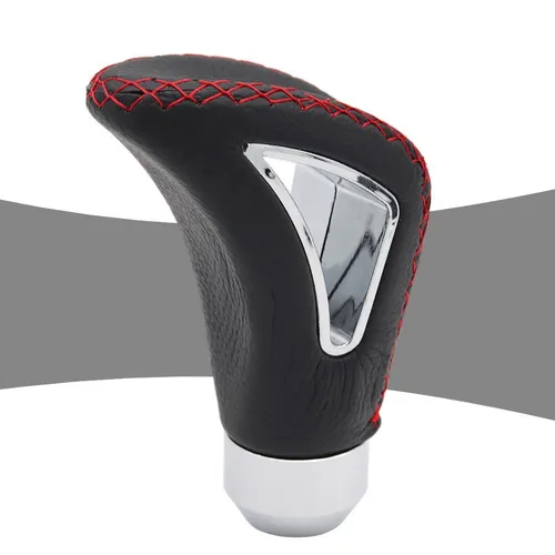 Schaltknauf Schwarz Rot Leder Schalthebel Für Audi A4 S4 A5 S5 A1 S1 A2 S2 A3 S3