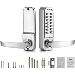 VEVOR Mechanisches schlüsselloses Türschloss mit 14 Tasten