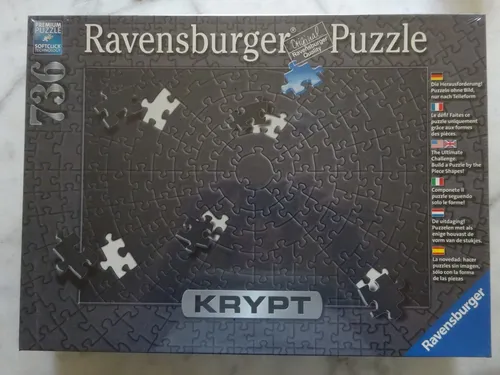 XXXX Puzzle 736 , Krypt schwarz , 152605 , NEU