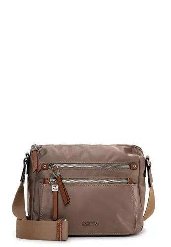 EMILY & NOAH Umhängetasche E&N Esther, gelb (sahara 920) - Stylische Umhängetasche aus hochwertigem Polyester mit verstellbarem Riemen. Perfekt für den Alltag, bietet sie Platz für alles Wichtige und vereint Funktionalität mit modischem Design.