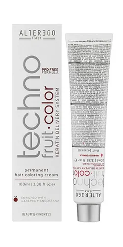Alterego Haarfarbe Alterego Techno Fruit Color Permanent Hair Coloring Cream 6/6 100ml