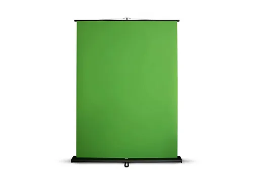 Green Screen Ausfahrbarer Foto Hintergrund 150x200 cm für Studio - Ideal für Content-Produzenten: Der faltbare Fotohintergrund aus widerstandsfähigem Polyester ist knitterfrei, leicht zu transportieren und ermöglicht müheloses Chroma-Keying für perfekte Video- und Fotoproduktionen.