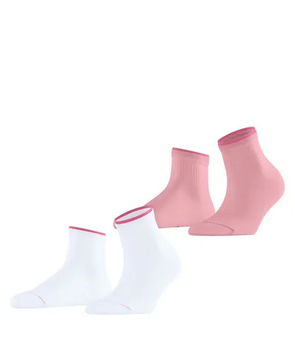 Esprit Sneakersocken Esprit Double High Cuff 2-Pack Damen (2-Paar)